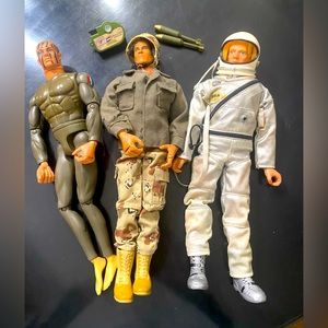 Vintage Hasbro 1996 GI Joe Action Figure Bundle